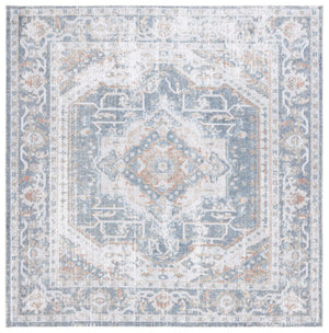 Safavieh Baltimore 854 Power Loomed Transitional Rug Light Grey / Blue 9' x 12'