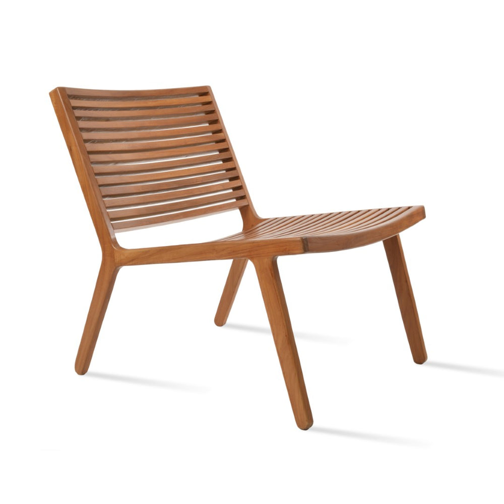 Soho Concept Bali Lounge Chair: Premium Grade A Teak Wood, Waterproof Cushions, Stylish Outdoor Comfort, Limited Stock!   Soho-concept-dining-chair-14036