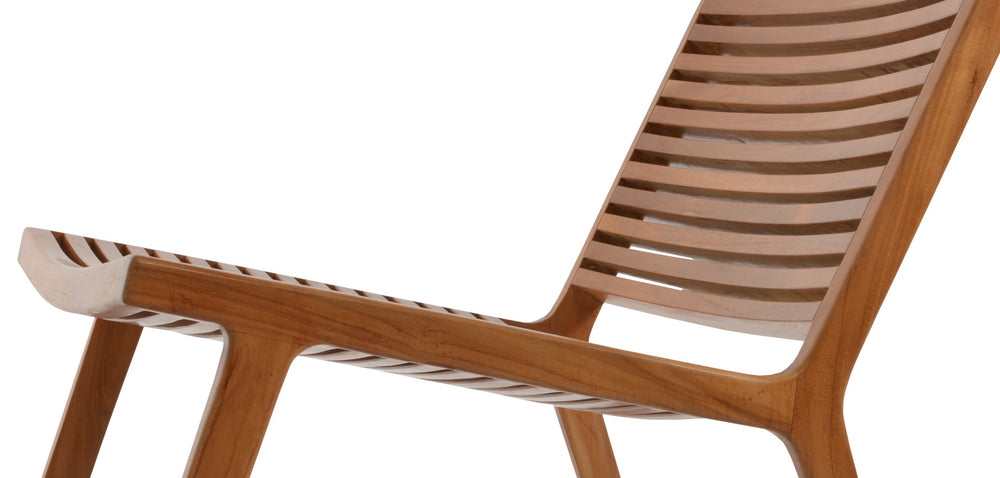 Soho Concept Bali Lounge Chair: Premium Grade A Teak Wood, Waterproof Cushions, Stylish Outdoor Comfort, Limited Stock!   Soho-concept-dining-chair-14036
