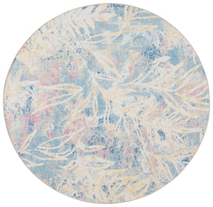 Safavieh Barbados Indoor/Outdoor Runner Rug - Ethereal Light Blue And Ivory Design For Elegant Spaces Light Blue ,Ivory 76% Polypropylene,23% Polyester,1% Backing Material Bar512m-9