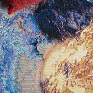 Safavieh Barbados 540 Power Loomed Indoor / Outdoor Rug Blue / Rust Gold BAR540M-9