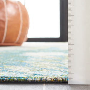 Safavieh Barbados 541 Power Loomed Indoor / Outdoor Rug Blue Green / Ivory BAR541K-9