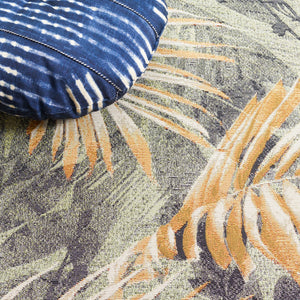 Safavieh Barbados 543 Power Loomed Indoor / Outdoor Rug Green / Black Gold BAR543Y-9