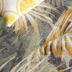 Safavieh Barbados 543 Power Loomed Indoor / Outdoor Rug Green / Black Gold BAR543Y-5