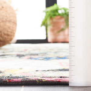 Safavieh Barbados 544 Power Loomed Indoor / Outdoor Rug Green Ivory / Black Rust BAR544Y-5