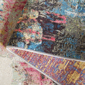 Safavieh Barbados 544 Power Loomed Indoor / Outdoor Rug Green Ivory / Black Rust BAR544Y-5