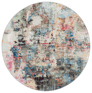 Safavieh Barbados 544 Power Loomed Indoor / Outdoor Rug Green Ivory / Black Rust BAR544Y-7R