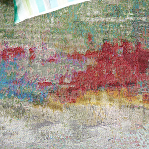 Safavieh Barbados 545 Power Loomed Indoor / Outdoor Rug Green / Blue Purple BAR545Y-9