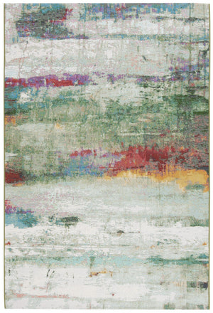 Safavieh Barbados 545 Power Loomed Indoor / Outdoor Rug Green / Blue Purple BAR545Y-9