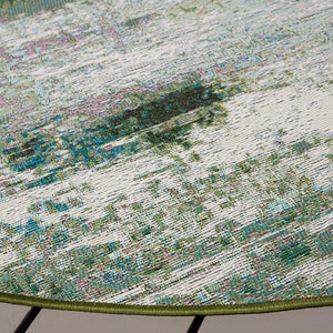 Safavieh Barbados 545 Power Loomed Indoor / Outdoor Rug Green / Blue Purple BAR545Y-7R