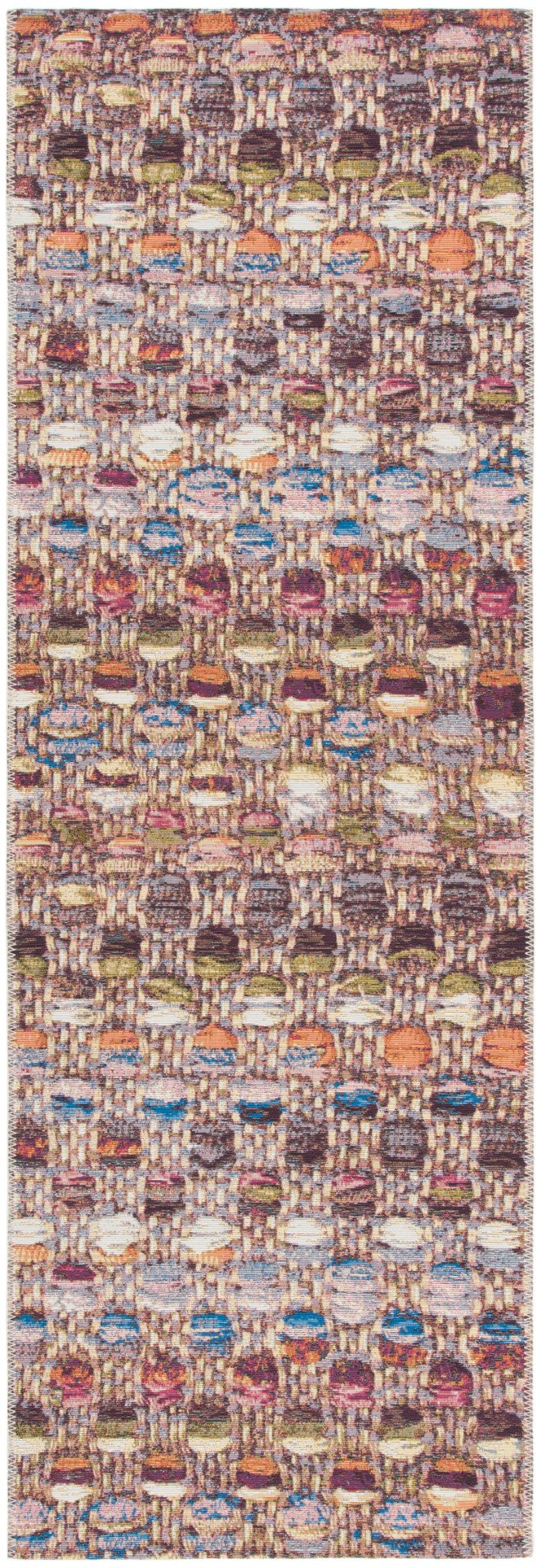 Safavieh Barbados 546 Power Loomed Indoor / Outdoor Rug Purple / Green Rust BAR546V-28