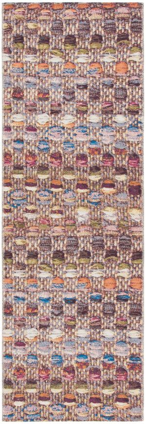 Safavieh Barbados 546 Power Loomed Indoor / Outdoor Rug Purple / Green Rust BAR546V-28