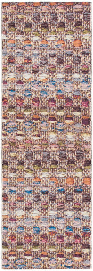 Safavieh Barbados 546 Power Loomed Indoor / Outdoor Rug Purple / Green Rust BAR546V-9