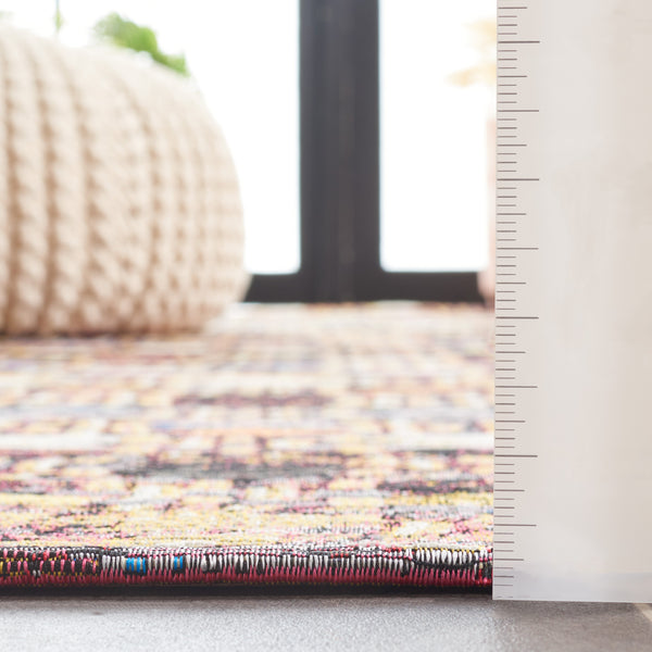 Safavieh Barbados 546 Power Loomed Indoor / Outdoor Rug Purple / Green Rust BAR546V-5