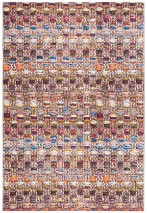 Safavieh Barbados 546 Power Loomed Indoor / Outdoor Rug Purple / Green Rust BAR546V-9