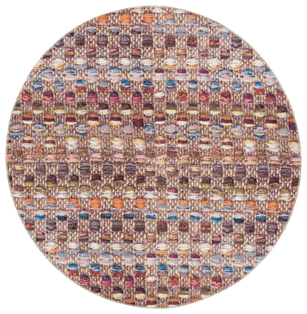 Safavieh Barbados 546 Power Loomed Indoor / Outdoor Rug Purple / Green Rust BAR546V-9