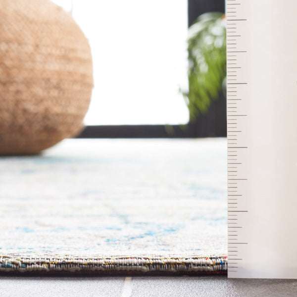 Safavieh Barbados 548 Power Loomed Indoor / Outdoor Rug Ivory Blue / Green BAR548A-9