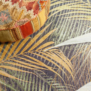 Safavieh Barbados 549 Power Loomed Indoor / Outdoor Rug Black Green / Gold BAR549Z-5