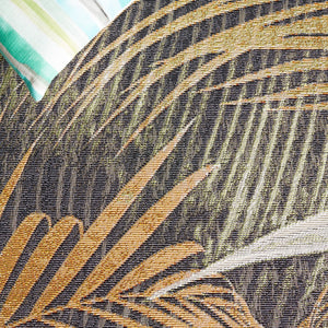 Safavieh Barbados 549 Power Loomed Indoor / Outdoor Rug Black Green / Gold BAR549Z-5