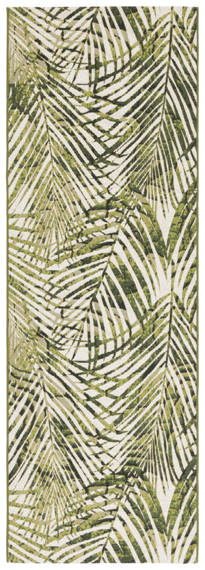 Safavieh Barbados Elegant Square Area Rug In Refreshing Ivory And Green For Luxurious Home Décor Enhancement Ivory ,Green 76% Polypropylene,23% Polyester 1% Backing Material Bar564a-28