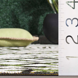 Safavieh Barbados Elegant Square Area Rug In Refreshing Ivory And Green For Luxurious Home Décor Enhancement Ivory ,Green 76% Polypropylene,23% Polyester 1% Backing Material Bar564a-28