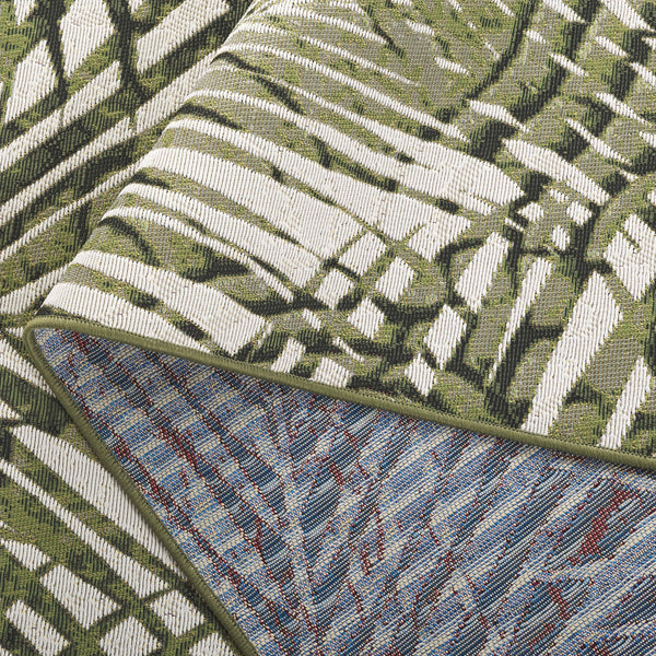 Safavieh Barbados Elegant Square Area Rug In Refreshing Ivory And Green For Luxurious Home Décor Enhancement Ivory ,Green 76% Polypropylene,23% Polyester 1% Backing Material Bar564a-28