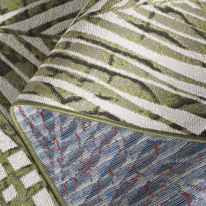 Safavieh Barbados Elegant Square Area Rug In Refreshing Ivory And Green For Luxurious Home Décor Enhancement Ivory ,Green 76% Polypropylene,23% Polyester 1% Backing Material Bar564a-28