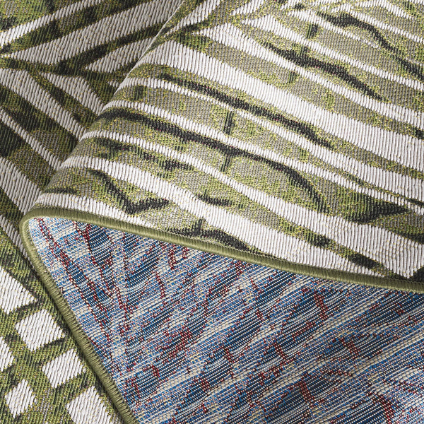 Safavieh Barbados Elegant Square Area Rug In Refreshing Ivory And Green For Luxurious Home Décor Enhancement Ivory ,Green 76% Polypropylene,23% Polyester 1% Backing Material Bar564a-28