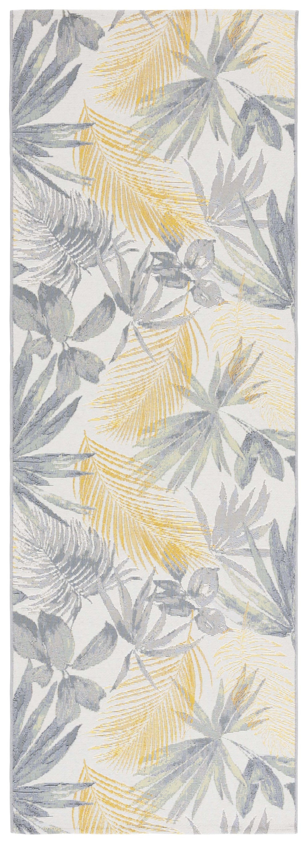 Safavieh Barbados Ionic Poly Rug - Luxurious Chic Design For Indoor & Outdoor Spaces With Durable Comfort Ivory ,Grey Green 76% Polypropylene,23% Polyester 1% Backing Material Bar565a-7sq