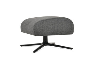 Soho Concept Barcelona Ottoman In Premium Wool & Boucle - Stylish Foot Support With 10-year Guarantee, Made In Turkiye Black,Dark Grey  Soho-concept-dining-chair-12845