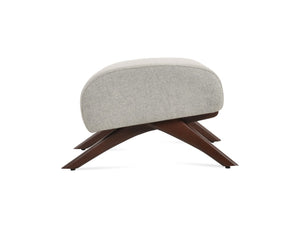 Soho Concept Barcelona Ottoman In Premium Wool & Boucle - Stylish Foot Support With 10-year Guarantee, Made In Turkiye Silver  Soho-concept-dining-chair-12842