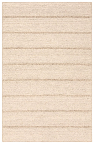 Jaipur Living Bavell Almeda Bav03 Tufted Handmade 100% Wool Lines Stripes Indoor Rug Tan, Beige 100% Wool, 100% Cotton Rug160737