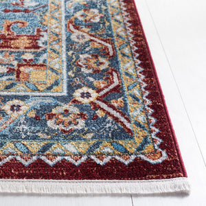 Safavieh Bayside 108 Flat Weave Traditional Rug Blue / Red 9' x 12'