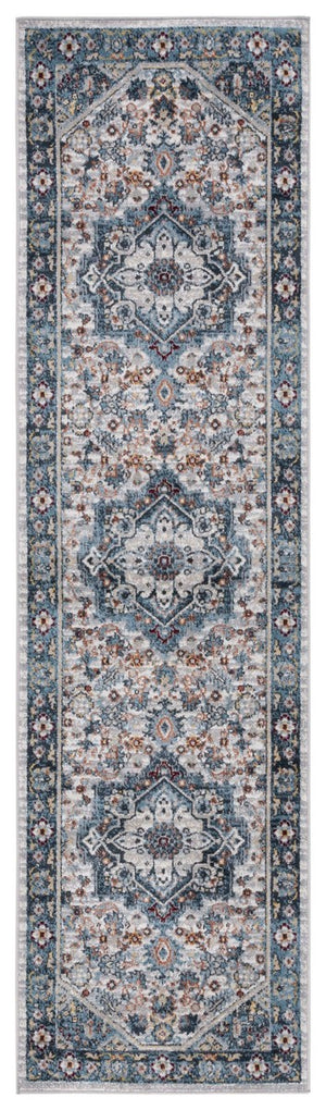 Safavieh Bayside 110 Flat Weave Traditional Rug Blue / Grey 9' x 12'