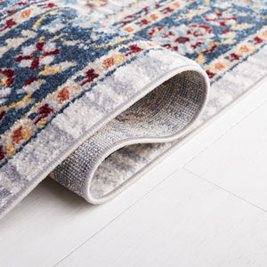 Safavieh Bayside 110 Flat Weave Traditional Rug Blue / Grey 9' x 12'