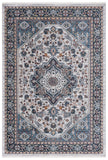 Safavieh Bayside 110 Flat Weave Traditional Rug Blue / Grey 9' x 12'