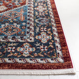 Safavieh Bayside 110 Flat Weave Traditional Rug Red / Blue 9' x 12'