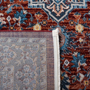 Safavieh Bayside 110 Flat Weave Traditional Rug Red / Blue 9' x 12'
