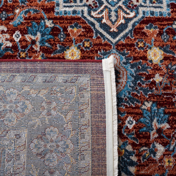 Safavieh Bayside 110 Flat Weave Traditional Rug Red / Blue 9' x 12'