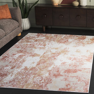 Safavieh Bayside 2ft 2in By 8ft Turkish Area Rug - Elegant Power-loomed Design In Timeless Blue And Grey Tones Ivory ,Orange Beige Polyester Bay128p-5