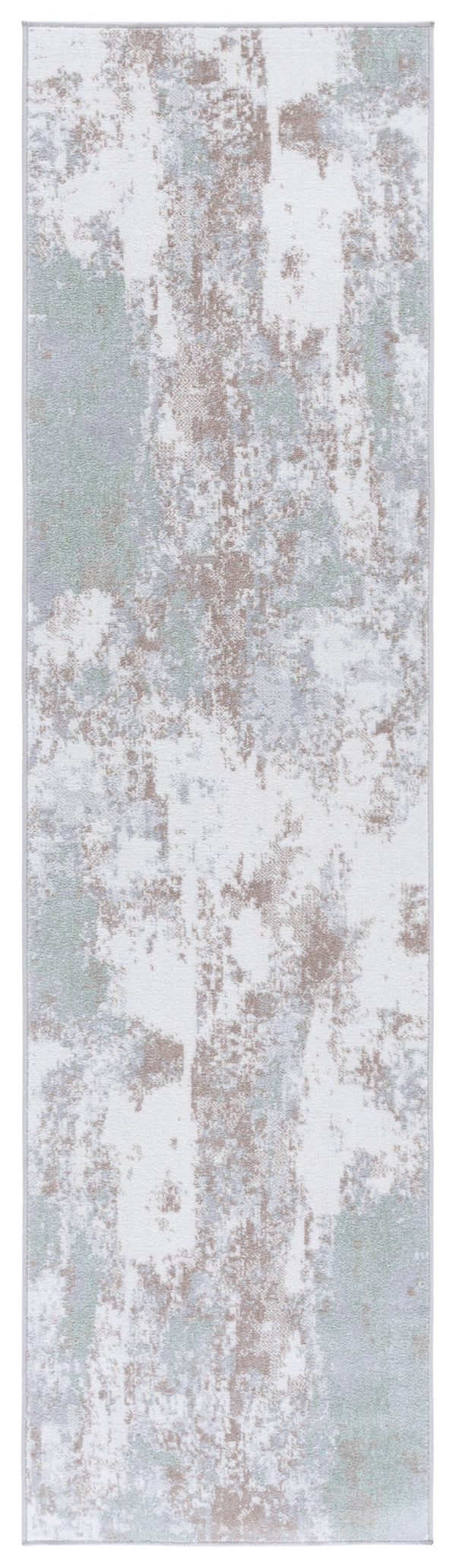 Safavieh Bayside Modern Area Rug: Luxurious Oversized Design With Abstract Patterns For Stylish Homes Green ,Ivory Polyester Bay128w-4