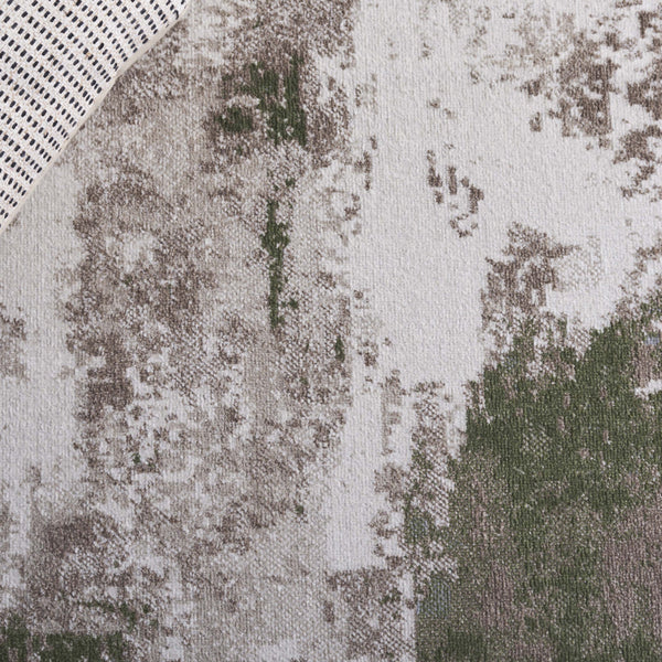 Safavieh Bayside 2ft 2in By 8ft Turkish Area Rug - Elegant Power-loomed Design In Timeless Blue And Grey Tones Ivory ,Green Polyester Bay128x-5