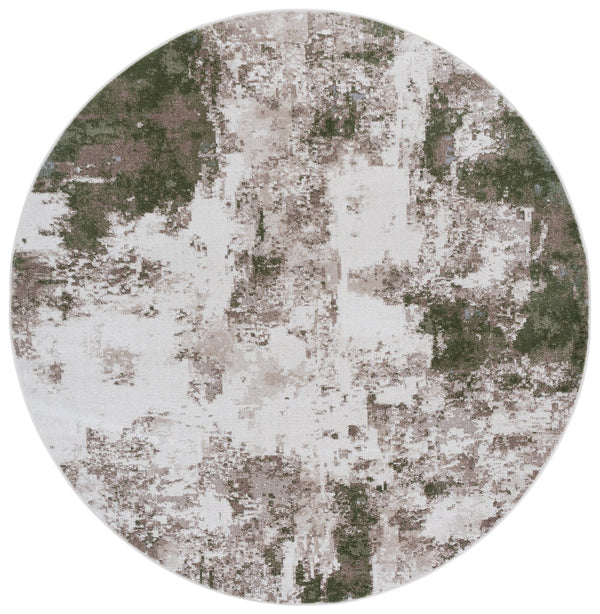 Safavieh Bayside 2ft 2in By 8ft Turkish Area Rug - Elegant Power-loomed Design In Timeless Blue And Grey Tones Ivory ,Green Polyester Bay128x-7r