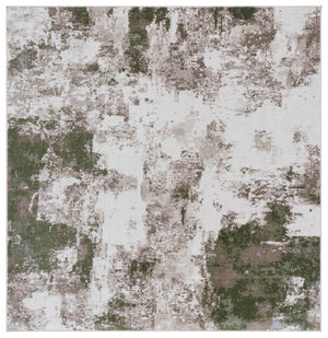 Safavieh Bayside 2ft 2in By 8ft Turkish Area Rug - Elegant Power-loomed Design In Timeless Blue And Grey Tones Ivory ,Green Polyester Bay128x-7sq