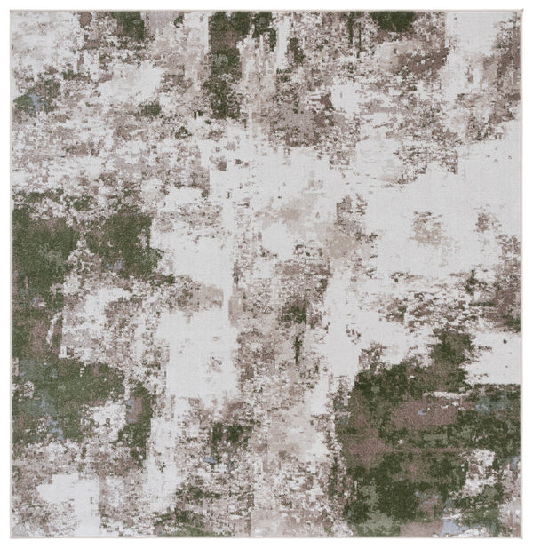 Safavieh Bayside 2ft 2in By 8ft Turkish Area Rug - Elegant Power-loomed Design In Timeless Blue And Grey Tones Ivory ,Green Polyester Bay128x-7sq