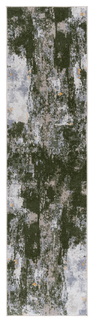 Safavieh Bayside Modern Area Rug: Luxurious Oversized Design With Abstract Patterns For Stylish Homes Green ,Grey Polyester Bay128y-9