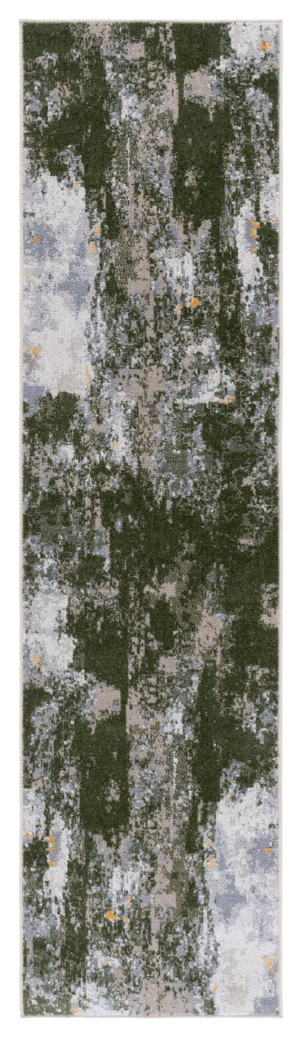 Safavieh Bayside Modern Area Rug: Luxurious Oversized Design With Abstract Patterns For Stylish Homes Green ,Grey Polyester Bay128y-9