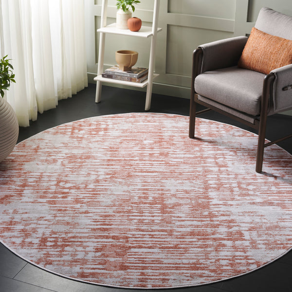 Safavieh Bayside Area Rug - Luxurious Modern Design In Chic Ivory And Blue For Contemporary Home Decor Ivory ,Orange Beige Polyester Bay132p-9
