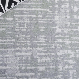 Safavieh Bayside Modern Abstract Runner Rug For Hallways - Durable, Soft, And Easy To Maintain, Made In Turkey Green ,Grey Polyester Bay132y-5