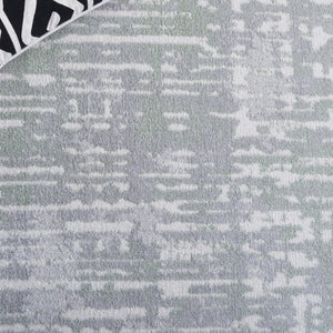 Safavieh Bayside Area Rug - Luxurious Modern Design In Chic Ivory And Blue For Contemporary Home Decor Green ,Grey Polyester Bay132y-7r